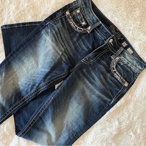 Miss Me Mid-Rise Slim Bootcut jeans